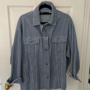 Zara Corduroy Overshirt - NWOT